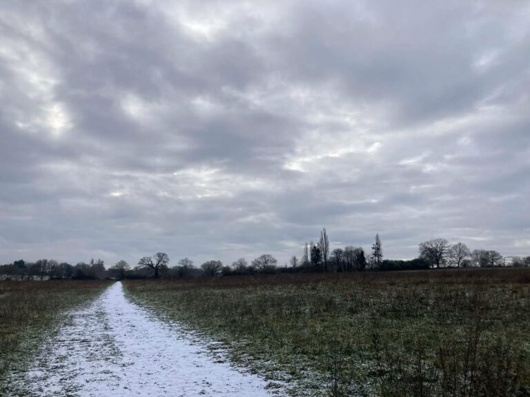 Photograph of recent weather in/around Reading